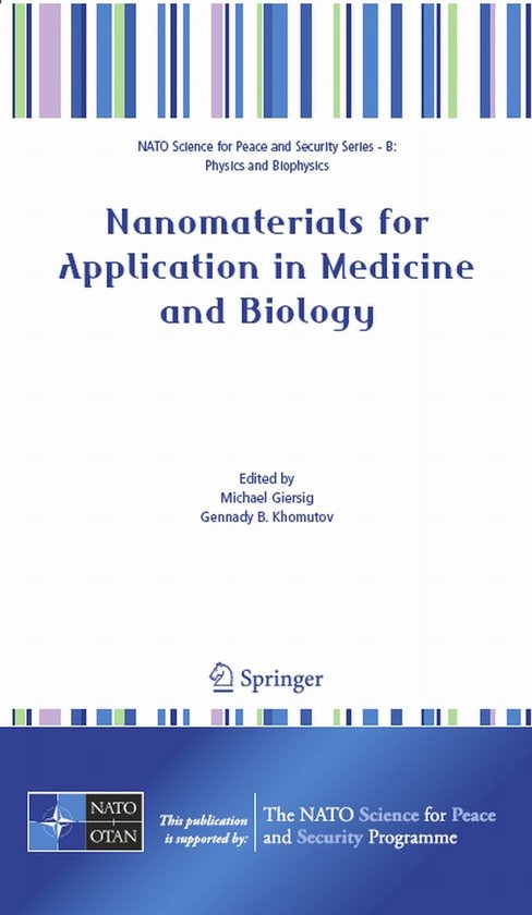 Nanomaterials for Application in Medicine and Biology - cover