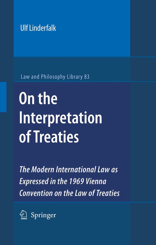 On the Interpretation of Treaties - cover