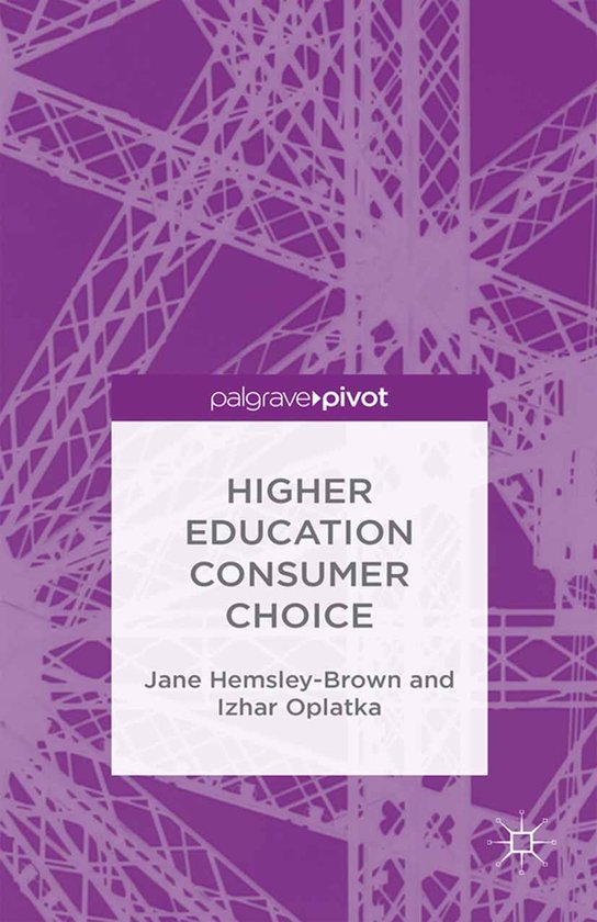 Higher Education Consumer Choice - cover