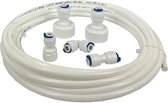 Waterslang set geschikt voor Amerikaanse koelkasten 6 meter | 6-delige set met slang en connectoren | Universeel toepasbaar en op maat te maken | Multaparts® huismerk