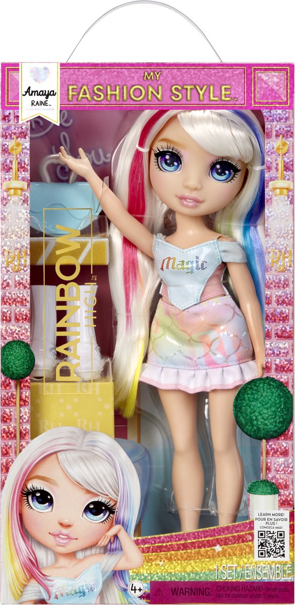 Rainbow High My Fashion Style-modepoppen - Amaya van Rainbow High — afbeelding 5