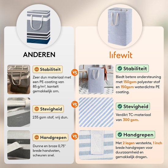 Boodschappentassen, 2-delig, zwart, met handvat, 41 x 26 x 33 cm, grote