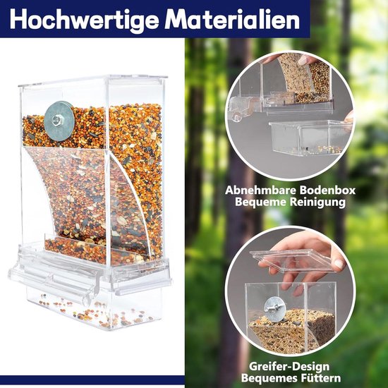 Blithe- Visvoer Automaat - Vis Voeder Automaat - 200Ml - Voor Aquarium Automatische Voedseldispenser Met Timer Oplaadbaar Lcd Display Vochtbestendig Blithe- Visvoer Automaat - Vis Voeder Automaat - 200Ml - Voor Aquarium Automatische Voedseldispenser Met Timer Oplaadbaar Lcd Display Vochtbestendig