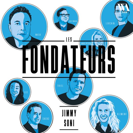 Les fondateurs - La mafia Paypal : Jeff Bezos, Peter Thiel - cover
