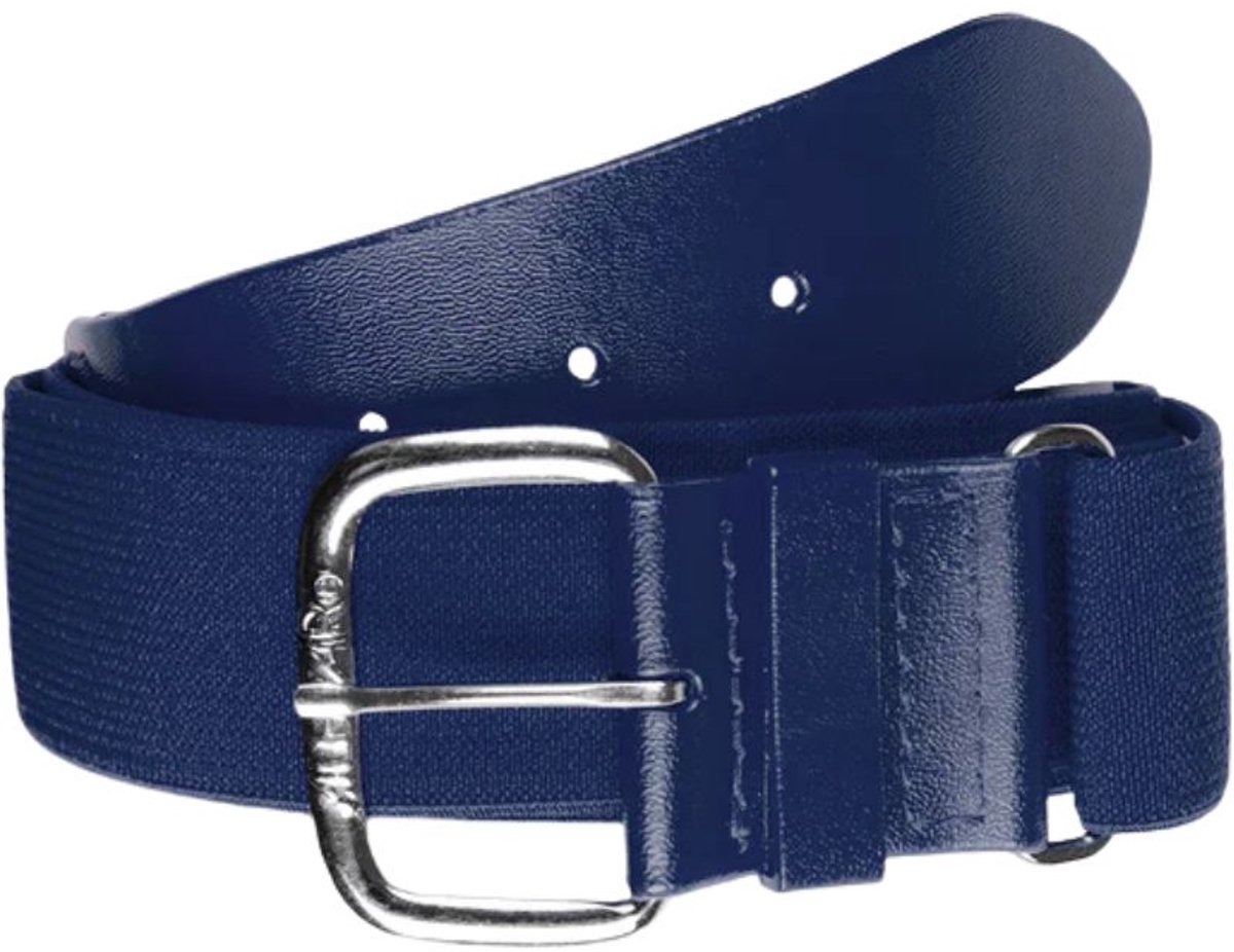 All Star 1025 1-1/4" Adjustable Elastic Belt Youth Kleur Navy Belts voor Sport Honkbal/Softball