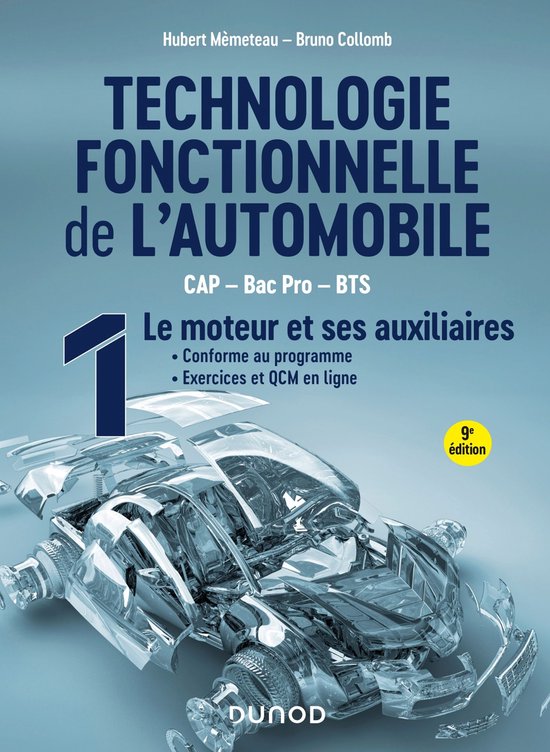 Technologie fonctionnelle de l'automobile - Tome 1 - 9e éd. - cover