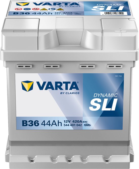 Varta Accu 12V 44Ah - 420A koudstartstroom - 5444010423132