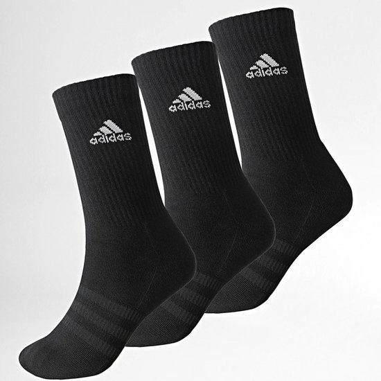 adidas Sportswear Chaussettes matelassées (3 paires) - Unisex - Noir - 43-45