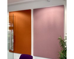 Akoestische Panelen - 60x60 - Midden grijs 1001 - Geluidsabsorptie - Stijlvol Ontwerp - Akoestisch Wandpaneel - Akoestische Wanddecoratie - Rechte hoeken