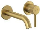 Kludi Bozz - Inbouw wastafelkraan, 2-gats installatie, geborsteld goud 38244N076