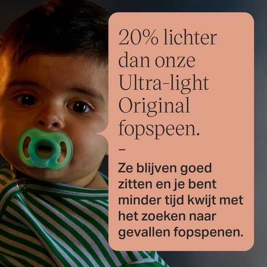 Tommee Tippee Ultra-light StayPut Dag et Nacht fopspenen - 6-18 maanden - set van 4 - glow in the dark fopspeen uit één stuk van Merkloos — afbeelding 4