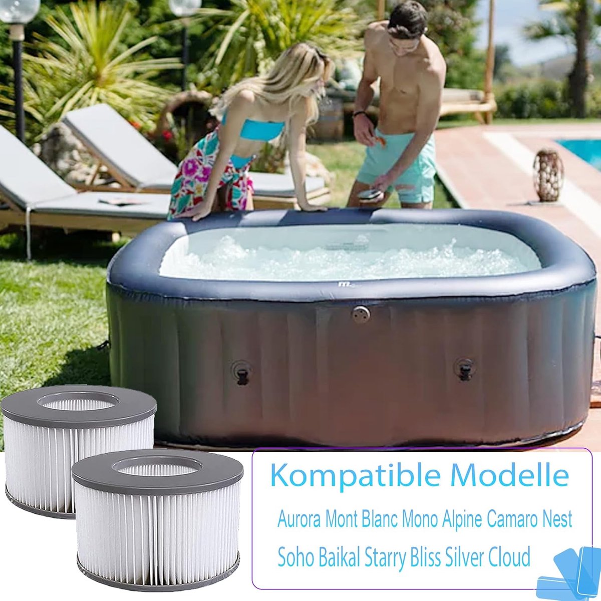 Impact Life Filterpatronen voor MSPA Opblaasbare Spa - 6 Stuks - afbeelding 2