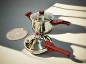 Bol.com Basoo RVS Snelkookpan 5L – Drukpan voor Inductie & Gas | Roestvrijstaal Energiezuinig & Veilig – Voor Soepen Stoofschote... aanbieding