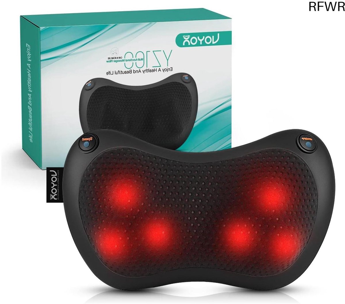 RFWR® Rug en Nek Massager voor Ontspanning en Pijnverlichting