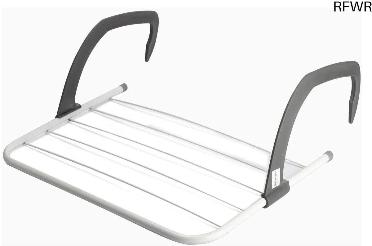 RFWR® Verstelbaar Over Radiator Kledingrek voor Wasdroging - Ruimtebesparend en Draagbaar