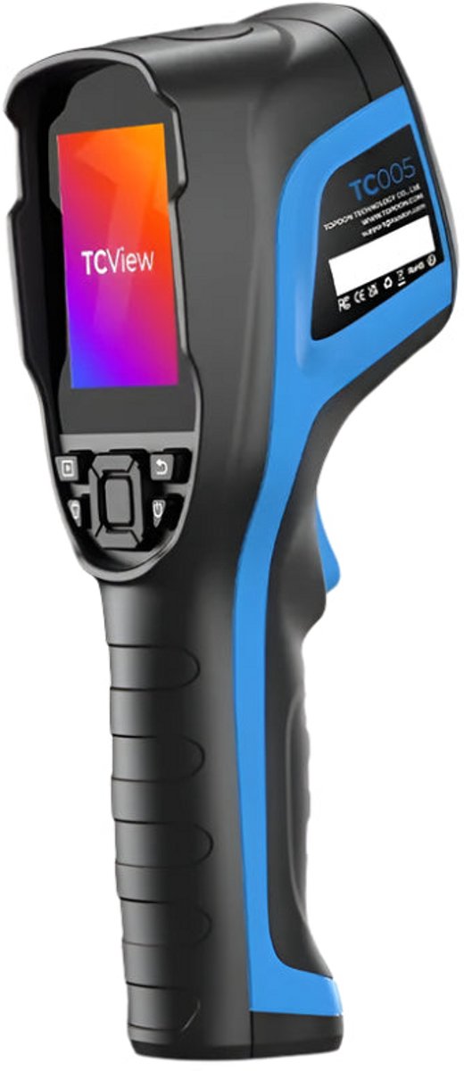 Thermische Camera – Warmtebeeldcamera – Temperatuurmeter – Infrared Camera – Handheld Thermometer – 256x192 Resolutie – Temperatuurbereik -20°C Tot 550°C