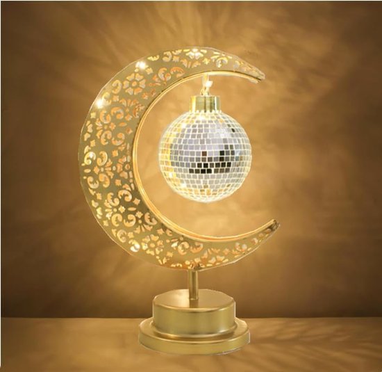 RFWR® Disco Nachtlampje Tafellampen Maan Lamp van RFWR — afbeelding 3