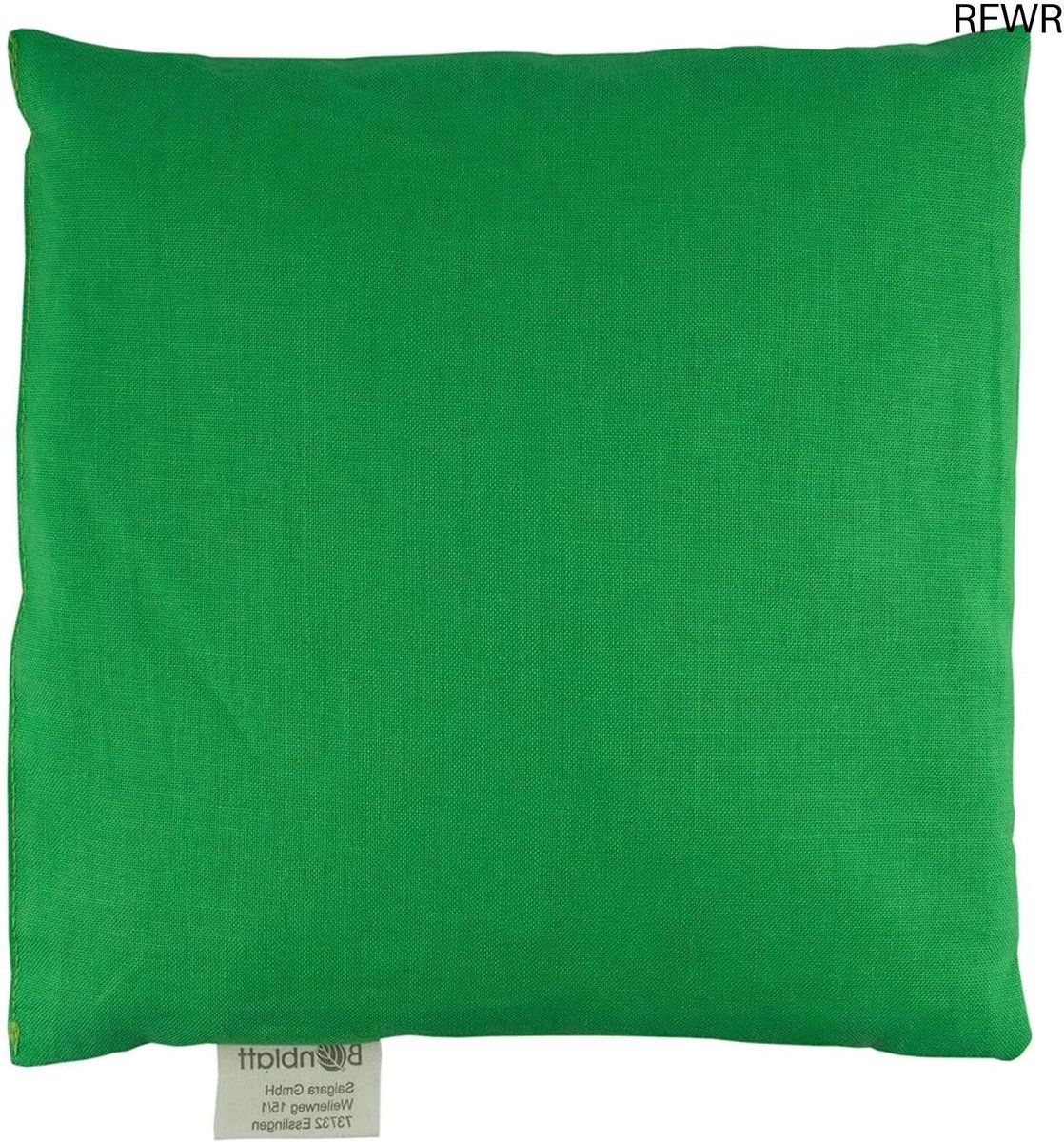 RFWR® Bio Kersenpitkussen 19 x 19 cm - Natuurlijk Warmtekussen voor Volwassenen, Kinderen en Dieren - Veilig te Verwarmen in Magnetron of Oven
