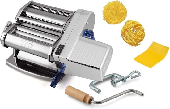 RFWR® Elektrische Pastamachine 650 roestvrij staal - Geschikt voor verschillende pasta diktes — afbeelding 3