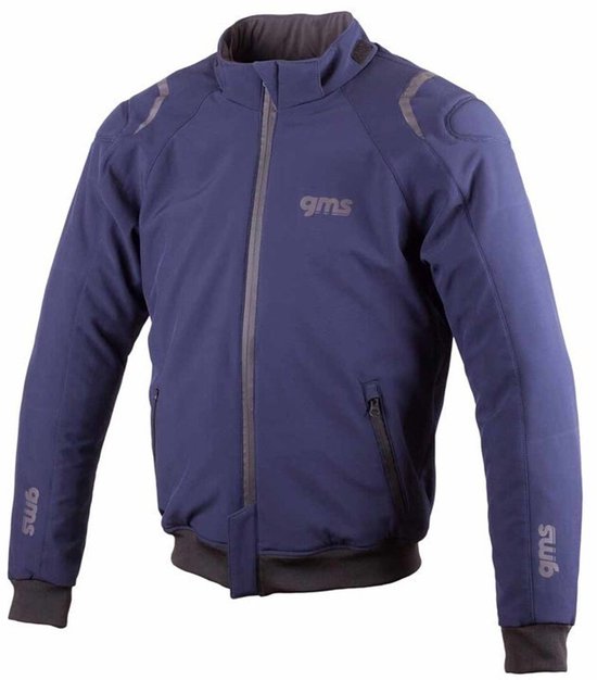gms Falcon Donkerblauwe Textiele Motorjas - Maat XXL - Jas