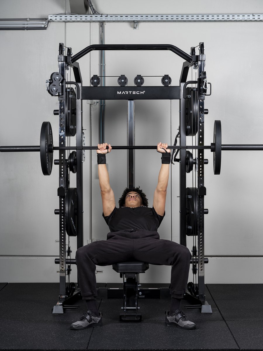 Martech M1+ Multifunctioneel Power Rack – Functional Trainer & Cable Station – All-in-One Homegym met Toebehoren thumbnail 8