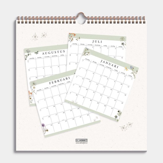 Maanden Van Het Jaar Kalender Clipart De Juf Deelt...: De Maanden Van
