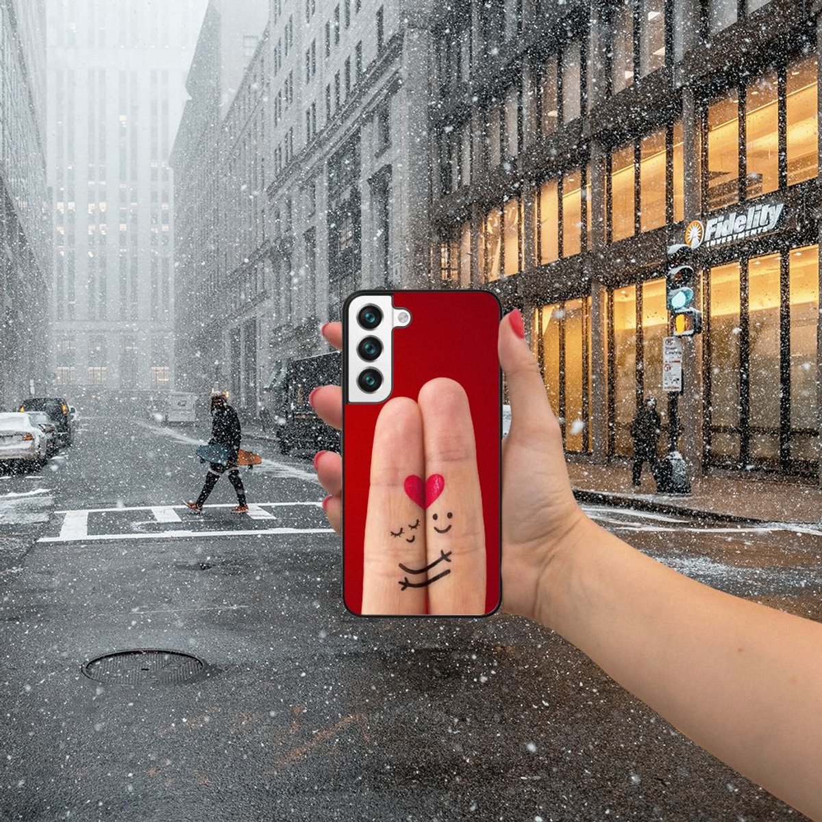 Samsung Galaxy S22 GSM Cover Liefde - Origineel Romantisch Cadeau
