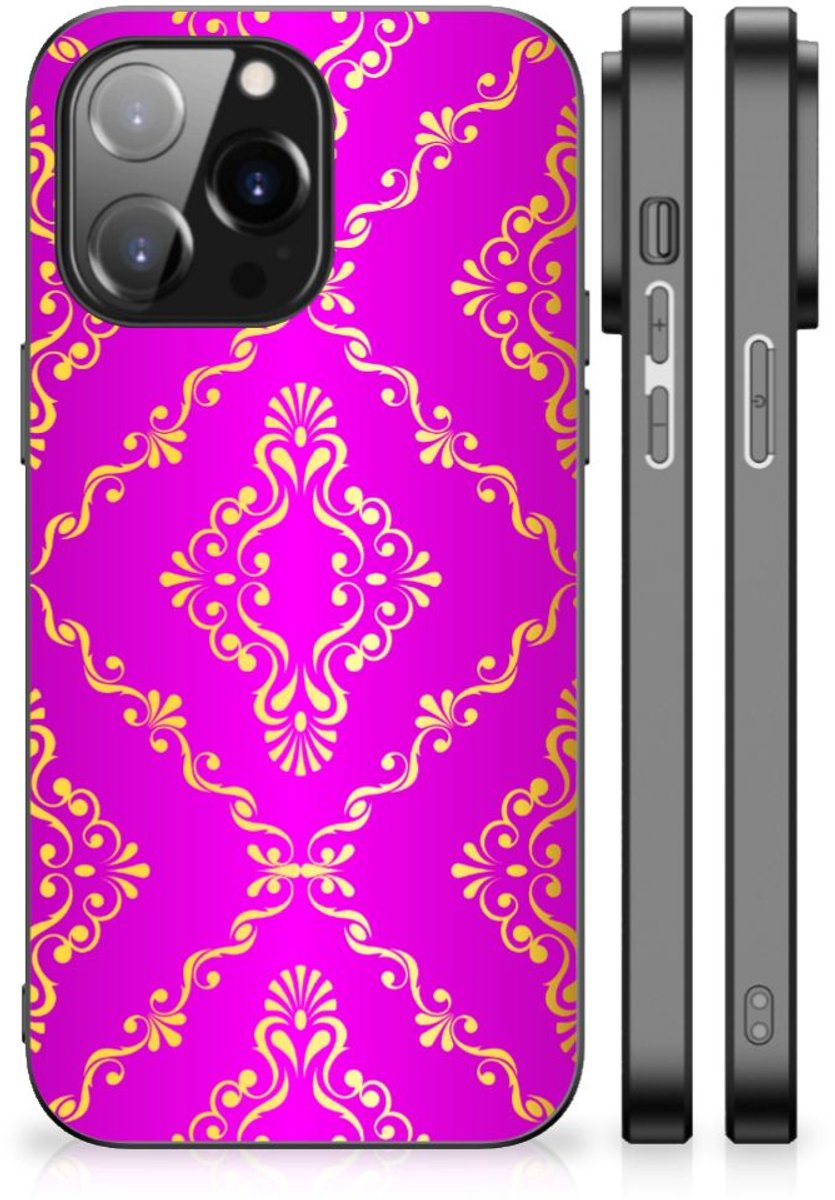 Back Cover iPhone 14 Pro Max Barok Roze