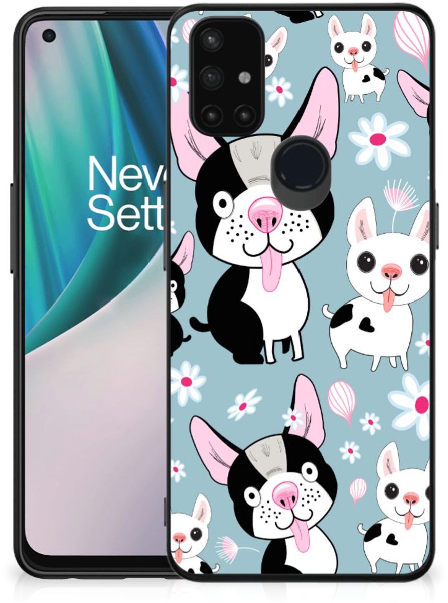 OnePlus Nord N10 5G Dierenprint Telefoonhoesje Hondjes
