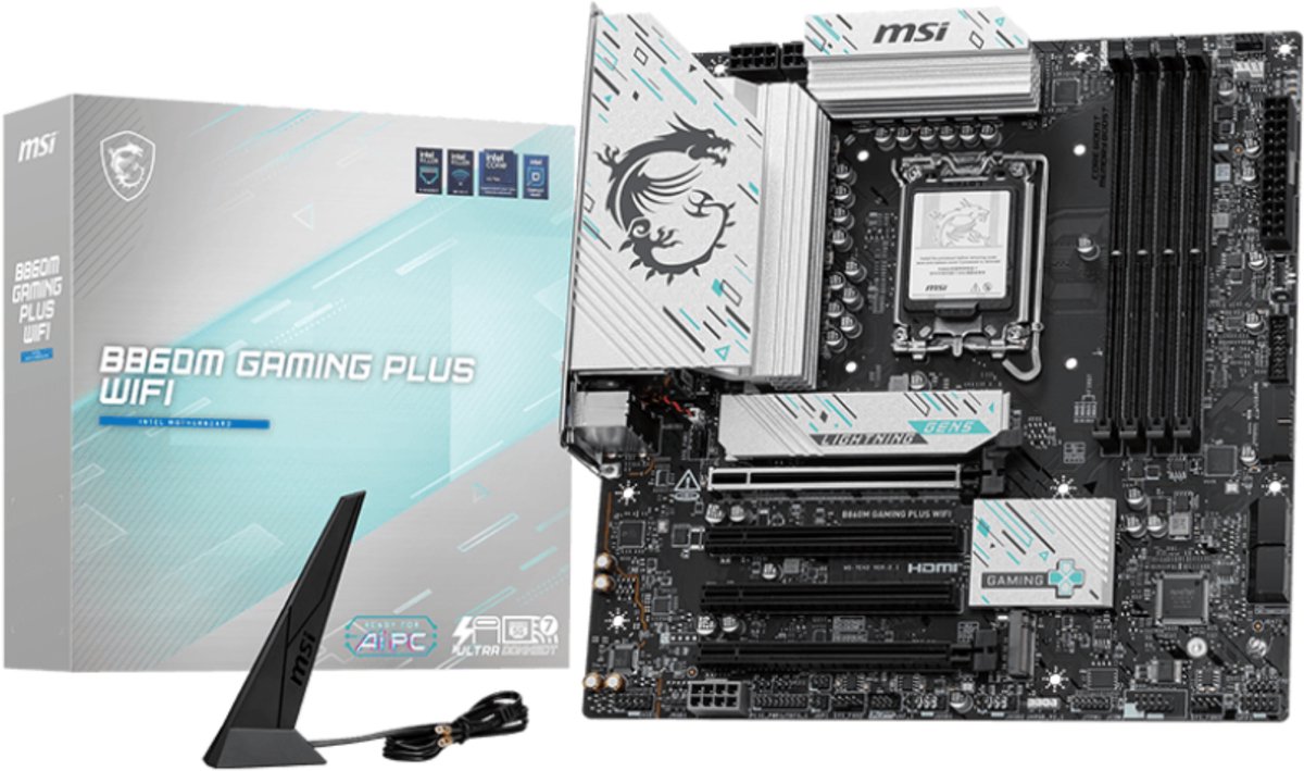 MSI B860M GAMING PLUS WIFI moederbord