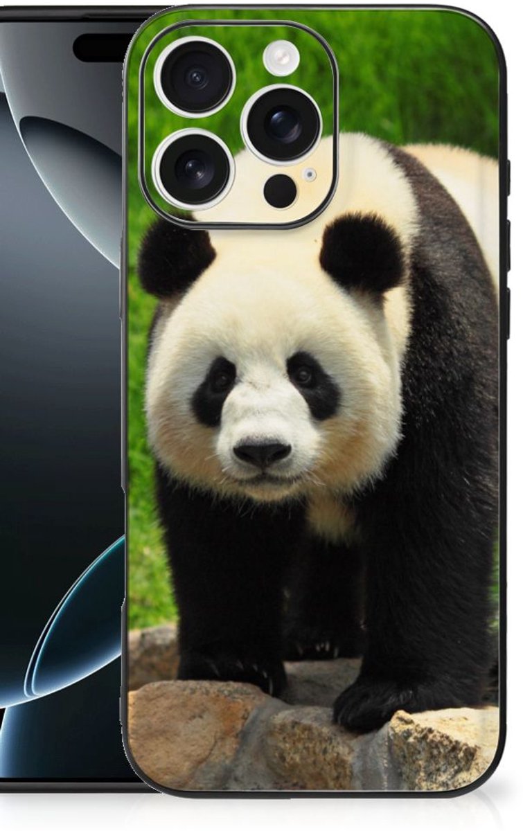 iPhone 16 Pro Max Dierenprint Telefoonhoesje Panda