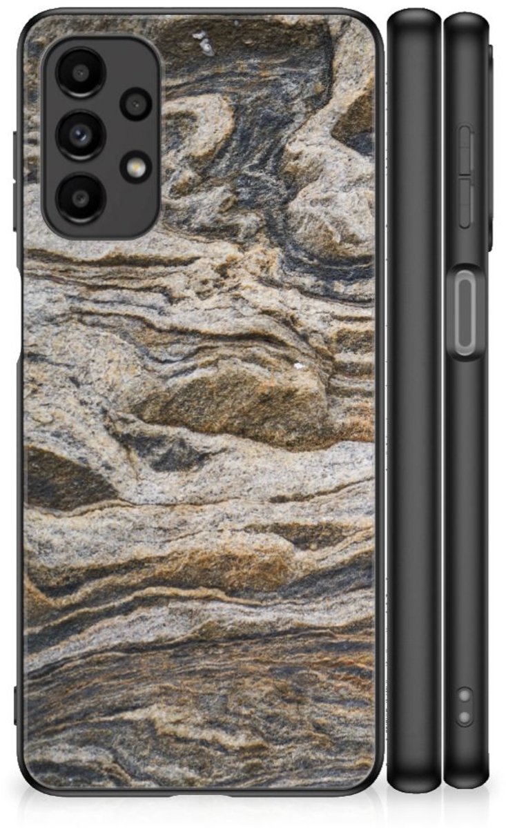 Samsung Galaxy A13 4G Marmeren Print Telefoonhoesje Steen