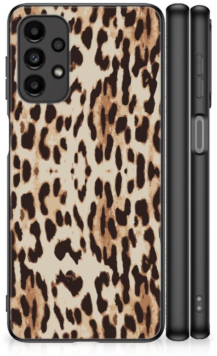 Samsung Galaxy A13 4G Dierenprint Telefoonhoesje Leopard