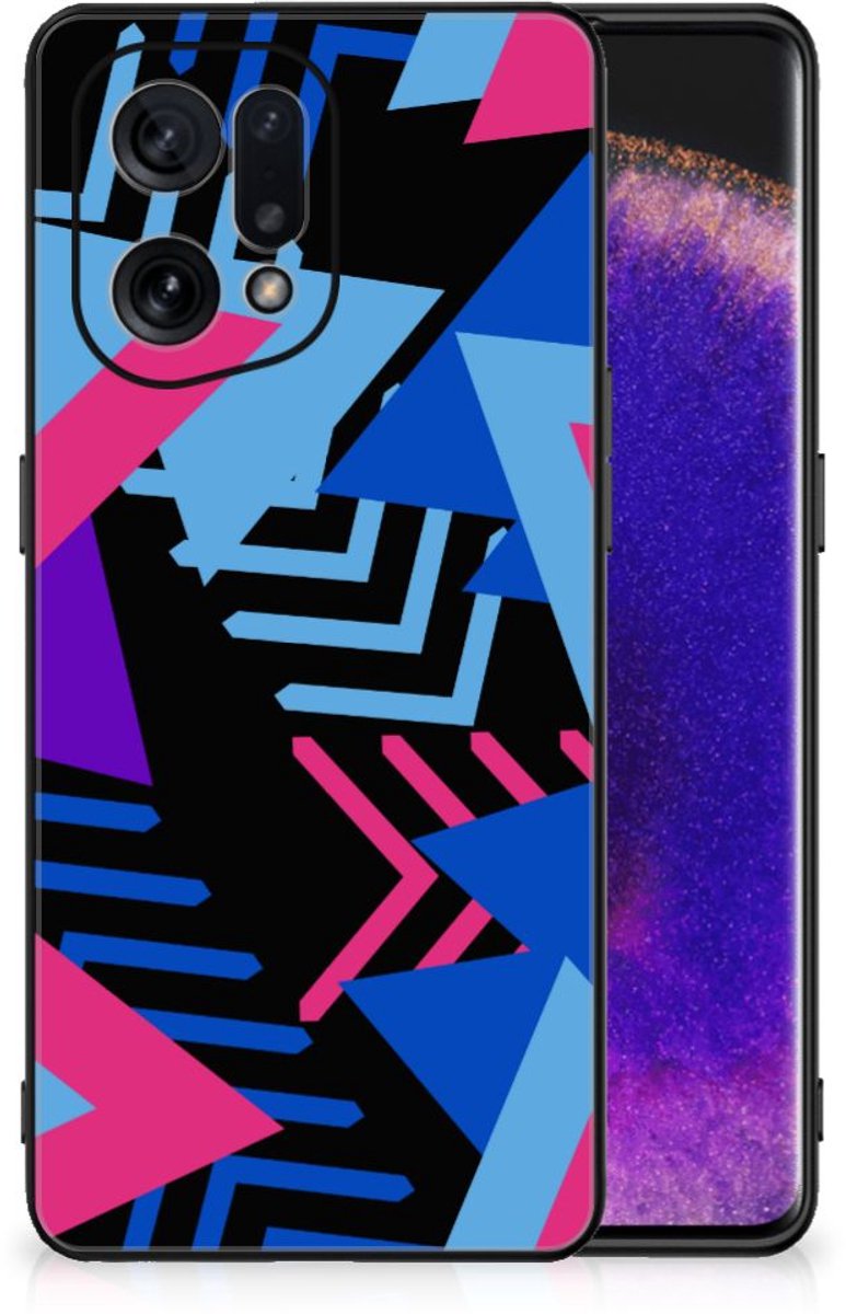OPPO Find X5 Backcover Funky Triangle