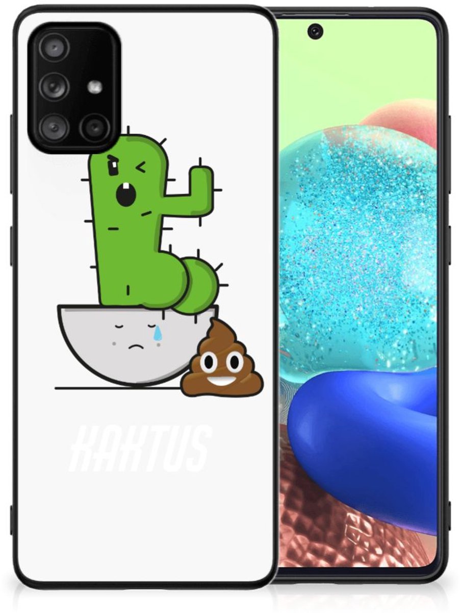 Samsung Galaxy A71 Hoesje Cactus Poo