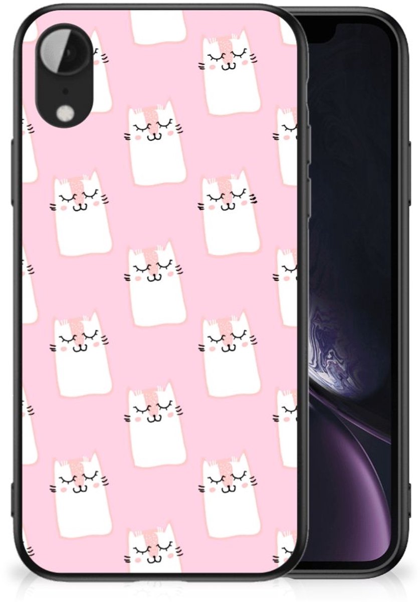 Apple iPhone XR Dierenprint Telefoonhoesje Sleeping Cats
