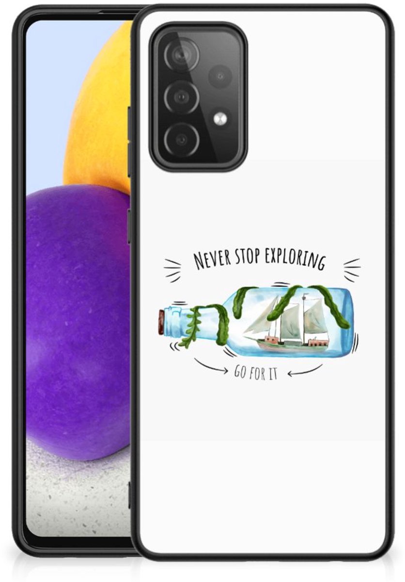 Samsung Galaxy A72 (5G/4G) Hoesje Boho Bottle