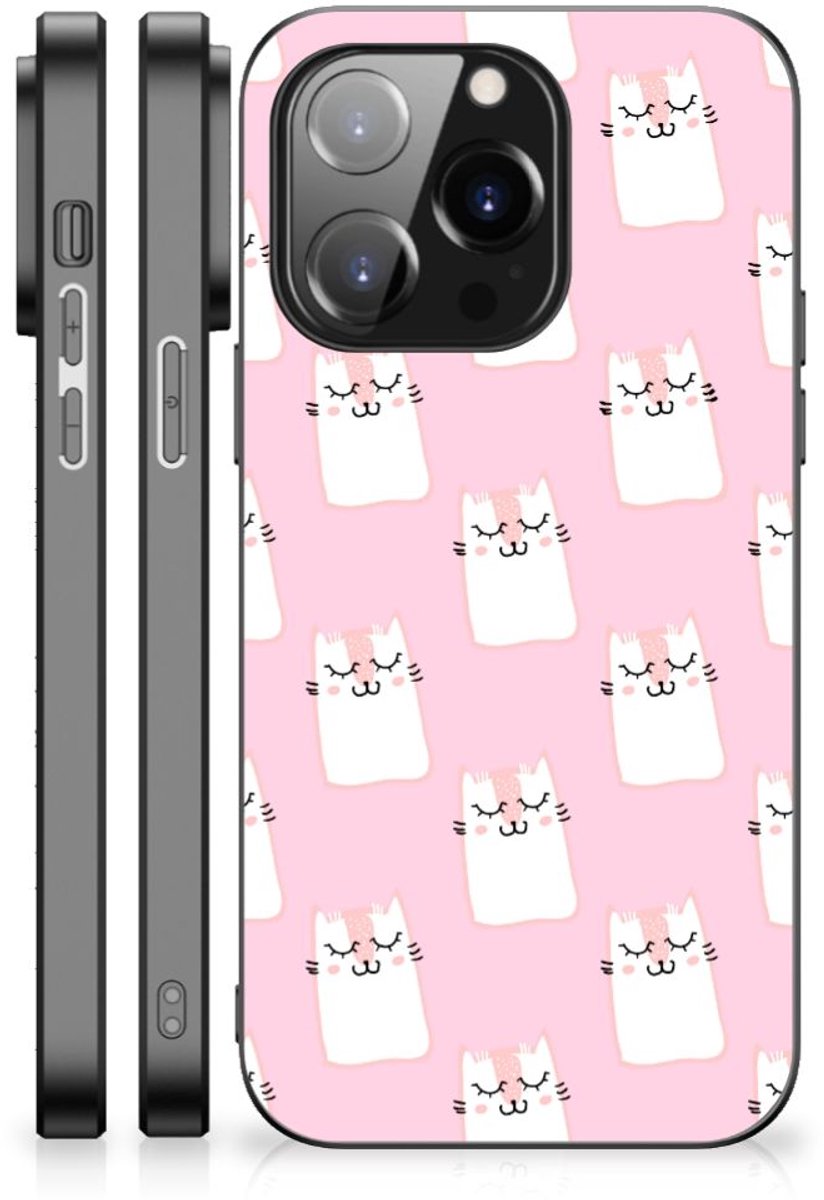 iPhone 14 Pro Dierenprint Telefoonhoesje Sleeping Cats