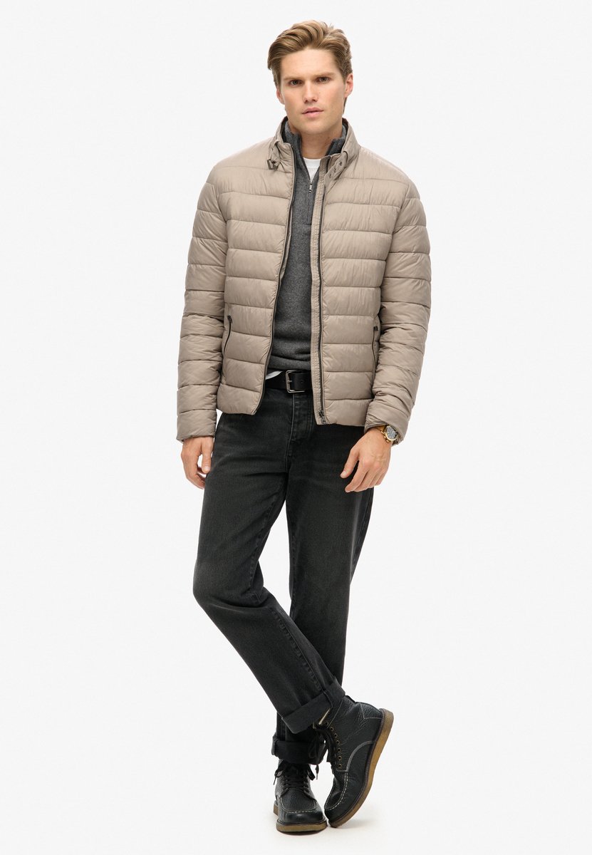 Superdry Gewatteerd lichtgewicht jack Heren Gewatteerde jassen Beige