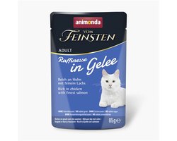 Animonda Cat- vom Feinsten in Gelee 24x85g | Huhn & Lachs