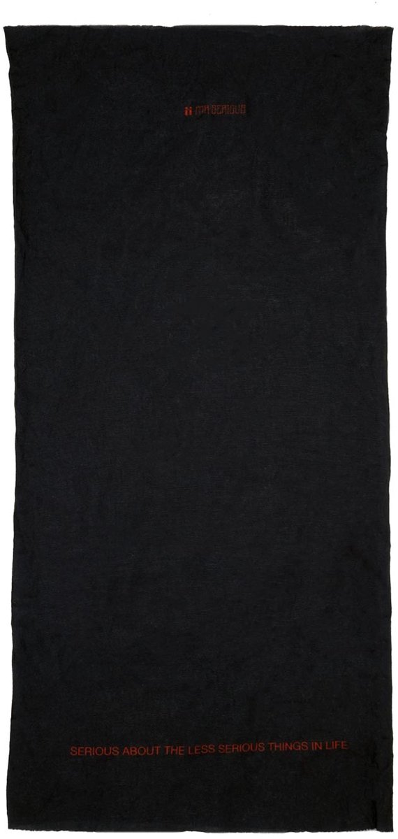 Mr. Serious Tunnel scarf black