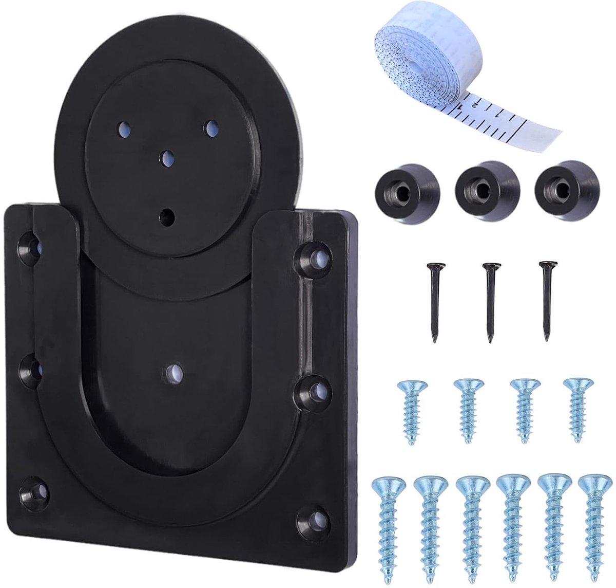 Dartbordhouder - Eenvoudige montage - Universele pasvorm - Hoogwaardig kunststof