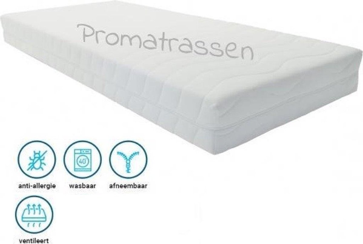 Matras Koudschuim - Matras - 90x200 - Koudschuim HR45 - Koudschuim matras - 16 CM Dik