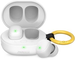 Phreeze Buds Mini Oortjes Draadloos - Bluetooth 5.4 Oordopjes - Wit