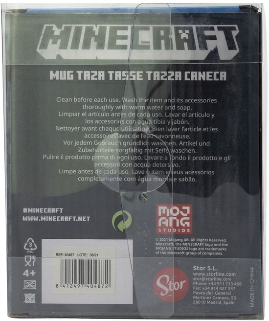 Kopje met doos Minecraft Keramisch 360 ml van $ — afbeelding 3