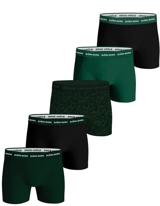 Boxer en Cotton extensible Bjorn Borg Underwear 5p 10004237 MP002 Homme Taille - M