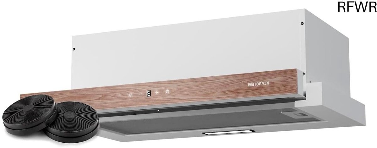 RFWR® 60 cm onderbouw afzuigkap met telescopische functie en energie-efficiëntieklasse A