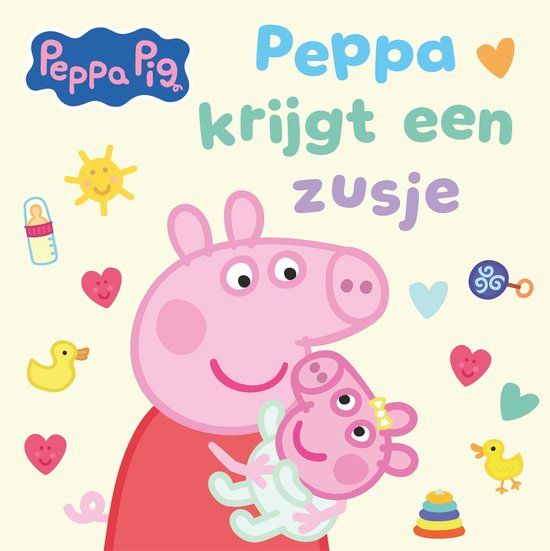 Peppa Pig - Peppa krijgt een zusje - cover
