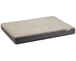 Beeztees Orthopedisch Ligkussen Zira Grijs 100 x 70 cm
