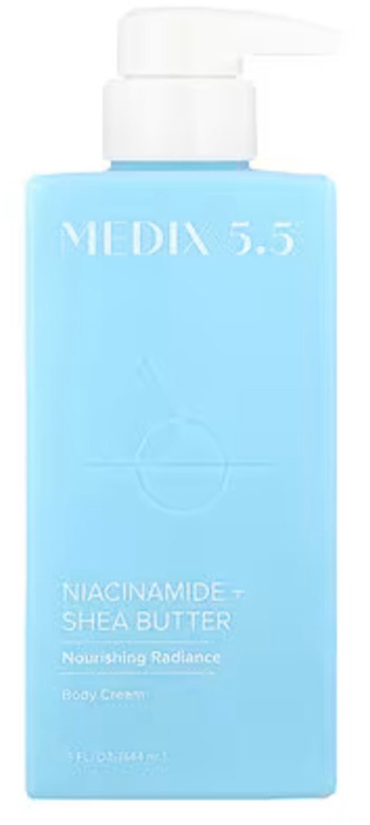 Medix 5.5, Body Cream, Niacinamide + Shea Butter, 444 ml